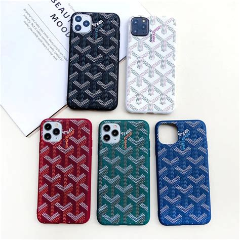 goyard phone case iphone 8 plus|authentic goyard iphone case.